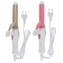 Professional 2 in 1 Curler & Straightener Hot Hair Iron Curling Ceramic Wave Wand Hair Styling Roller