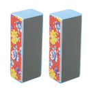 2PCS 4 Way Shiner Buffer Buffing Block Sanding Nail Art Manicure Pedicure Polish Tools
