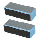 2PCS 4 Way Shiner Buffer Buffing Block Sanding Nail Art Manicure Pedicure Polish Tools