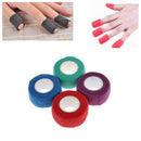 2pcs Flex Wrap Finger Skin Protect Manicure Bandage Nail Art Care Adhesive Tape Rolls - Random Colors