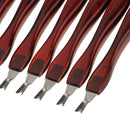 24pcs Nail Art Pusher Pedicure Cuticle Dead Skin Remover Exfoliator Salon Home Tools Set