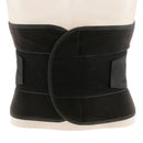 Mens Abdomen Tummy Belly Stomach Cincher Girdle Body Waist Shaper Fat Burner Waist Belt Black M