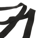 Mens Comfortable Wear Waist Shaper Belt Bodyshaper Belly Abdomen Tummy Trimmer Cincher Girdle with Shoulder Strap L