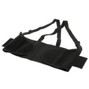 Mens Comfortable Wear Waist Shaper Belt Bodyshaper Belly Abdomen Tummy Trimmer Cincher Girdle with Shoulder Strap XL