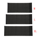Women Girls Ladies Breathable Elastic Waist Cincher Corset Body Shaper With 3 Row Hooks M Black