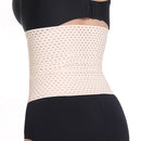 Women Girls Ladies Breathable Elastic Waist Cincher Corset Body Shaper With 3 Row Hooks L Nude