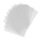Pack of 10 Plain Blank Tattoo Practice Skin Sheet Learning Tattoo Needle Machine Supply Permanent Makeup Cosmetic Tool 6*8inch