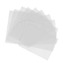 Pack of 10 Plain Blank Tattoo Practice Skin Sheet Learning Tattoo Needle Machine Supply Permanent Makeup Cosmetic Tool 6*8inch