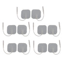 Lot of 10pcs REUSABLE SELF-ADHESIVE Replacement Pads Electrode Digital Massager Therapy Patches 1.6x1.6 "
