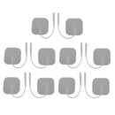 Lot of 10pcs REUSABLE SELF-ADHESIVE Replacement Pads Electrode Digital Massager Therapy Patches 1.6x1.6 "