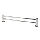 600mm Double Towel Rod Rail Rack Stainless Steel Bathroom Wall Mounted Bar