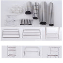 3 Tiers Kitchen Bathroom Shower Caddy Storage Rack Stainless Shelf Organiser Rust-proof