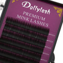 Premium Natural Individual Fake Eyelashes Lashes Extensions Semi Permanent Black 0.07mm Thickness 8mm B Curl Beauty Make Up Tool