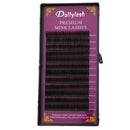Premium Natural Individual Fake Eyelashes Lashes Extensions Semi Permanent Black 0.07mm Thickness 8mm B Curl Beauty Make Up Tool