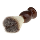 Professional Mens Barber Shave Shaving Nylon Brush Soap Brush Facial Cleaning Tool Salon Brush