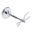 Salon Double-Ended Shaving Tool Display Stand Rack Shave Brush Safety Holder Weighted Base
