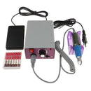 Professional Salon Manicure Pedicure Tool Nail Art Electric Acrylic UV Gel Drill File Grinding Bits Pen Machine Set 25000RPM