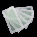 New 10PCS Double Sided Hair Removal Cold Wax Strips Waxing Paper Skin Smooth Care Tools for Leg Arm Bikini Full Body Facial Hair
