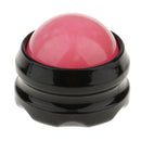 Massage Roller Ball Massager Foot Hips Back Neck Back Relaxer Body Fitness Massage Ball Pink+Black