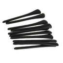 10x Expandable Silicone Eyeglasses End Tips Ear Sock Tubes Replacement Black