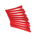 10pcs Expandable Silicone Eyeglasses End Tips Ear Sock Tubes Replacement Red