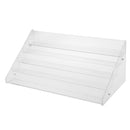 5 Tiers Clear Acrylic Nail Polish Varnish Display Stand Table Top Lipstick Organizer Shop Counter Retail Rack Holds 65 Bottles