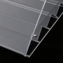 5 Tiers Clear Acrylic Nail Polish Varnish Display Stand Table Top Lipstick Organizer Shop Counter Retail Rack Holds 65 Bottles