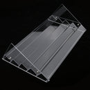 5 Tiers Clear Acrylic Nail Polish Varnish Display Stand Table Top Lipstick Organizer Shop Counter Retail Rack Holds 65 Bottles