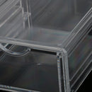 Large Clear Acrylic Makeup Case Cosmetic Organizer 3 Drawers Polish Varnish Lipstick Storage Jewelry Display Box