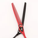 7.9 Inch Professional Multicolor Barber Teeth Edge Thinning Hair Cutting Scissors Hair Trimming Shears Hair Styling