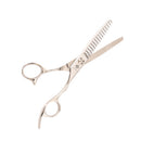 Professional Stainless Steel Barber Salon Hair Cutting Thinning Scissors Shears Hairdressing Set Stylist Tool 6 inch with Finger Rest