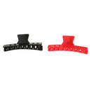 12 pieces Women Girls Butterfly Hairdresser Clamp Salon Hair Color Section Styling Claw Clips Grips Anti-slip Random