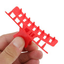 12 pieces Women Girls Butterfly Hairdresser Clamp Salon Hair Color Section Styling Claw Clips Grips Anti-slip Random