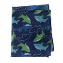 New Children Kid's Salon Barber Hairdresser Hairdressing Cape Hair Cutting Gown Apron Clothing Protector - Shark Pattern