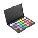 Women Eye Makeup 28 Assorted Colors Cosmetic Eyeshadow Matte Shimmer Eye Shadow Palette Makeup Set Kit Cosmetic Accs