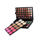 Professional Eyeshadow Foundation Blush Contour Highlighter Makeup Palette Cosmetic Kit Set - Includes 80 Colors matte and shimmer eyeshadows, 6 Colors blushers, 9 Colors foundation creams