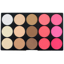Professional Eyeshadow Foundation Blush Contour Highlighter Makeup Palette Cosmetic Kit Set - Includes 80 Colors matte and shimmer eyeshadows, 6 Colors blushers, 9 Colors foundation creams