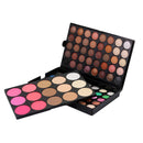 Professional Eyeshadow Foundation Blush Contour Highlighter Makeup Palette Cosmetic Kit Set - Includes 80 Colors matte and shimmer eyeshadows, 6 Colors blushers, 9 Colors foundation creams