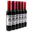 New 6 Colors/Set Velvet Waterproof Liquid Lip Gloss Matte Long Lasting Lipstick Lip Tint Beauty Red Wine Bottle Design