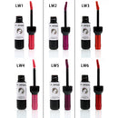 New 6 Colors/Set Velvet Waterproof Liquid Lip Gloss Matte Long Lasting Lipstick Lip Tint Beauty Red Wine Bottle Design
