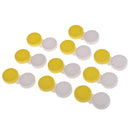 Set Of 10PCS Compact Portable Contact Lens Case Storage Box Organizer Travel Accessory