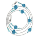 Long Lightweight Anti Slip Eyeglasses Sunglasses Spectacles Holder Necklace Travel Trip Hiking Outdoor Accessory Blue