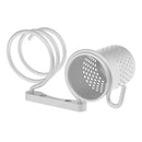 Hair Dryer Blow Stand Holder Wall Mounted Shelf Rack Bracket Hair Drier Organizer with Comb Flat Iron Straightener Storage Cup