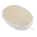 Natural Bath Shower Sponge Exfoliating Body Brush Wash Puff Spa Back Loofah Scrubber Beige