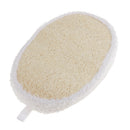 Natural Bath Shower Sponge Exfoliating Body Brush Wash Puff Spa Back Loofah Scrubber Beige
