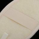 1 piece Beige Oval Shaped Bath Shower Washing Exfoliator Face Body Skin Loofah Scrubber Brush SPA Massage Sponge Pad