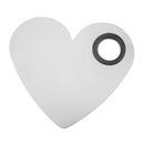 Heart Shape Makeup Palette Spatula Fashion Stainless Steel Pallet Makeup Artist Tools for Blending Cosmetic Foundation Shades Colors