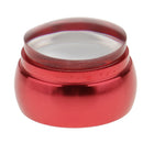Pretty Transparent Nail Art Stamping Stamper Scraper Image Plate Manicure Tool Marshmallow Silicone Jelly Stamper with Cap