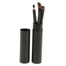 Pro 5pieces Makeup Cosmetic Foundation Eyeshadow Eyebrow Eyeliner Lip Blending Brushes Set with Organizer Tube Compact Size
