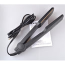 Salon Home 4 Heat Level Salon Flat Iron Plate Hair Straightener Beauty Hair Black